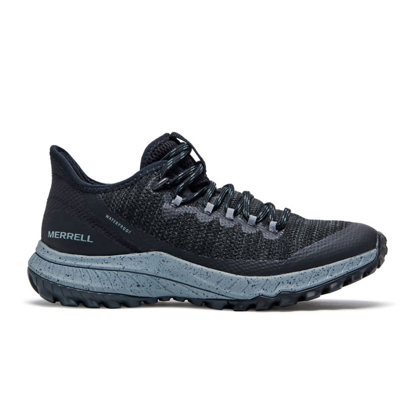 Merrell Bravada Waterproof Wanderschuhe Damen Schwarz [DE-UYLWP]